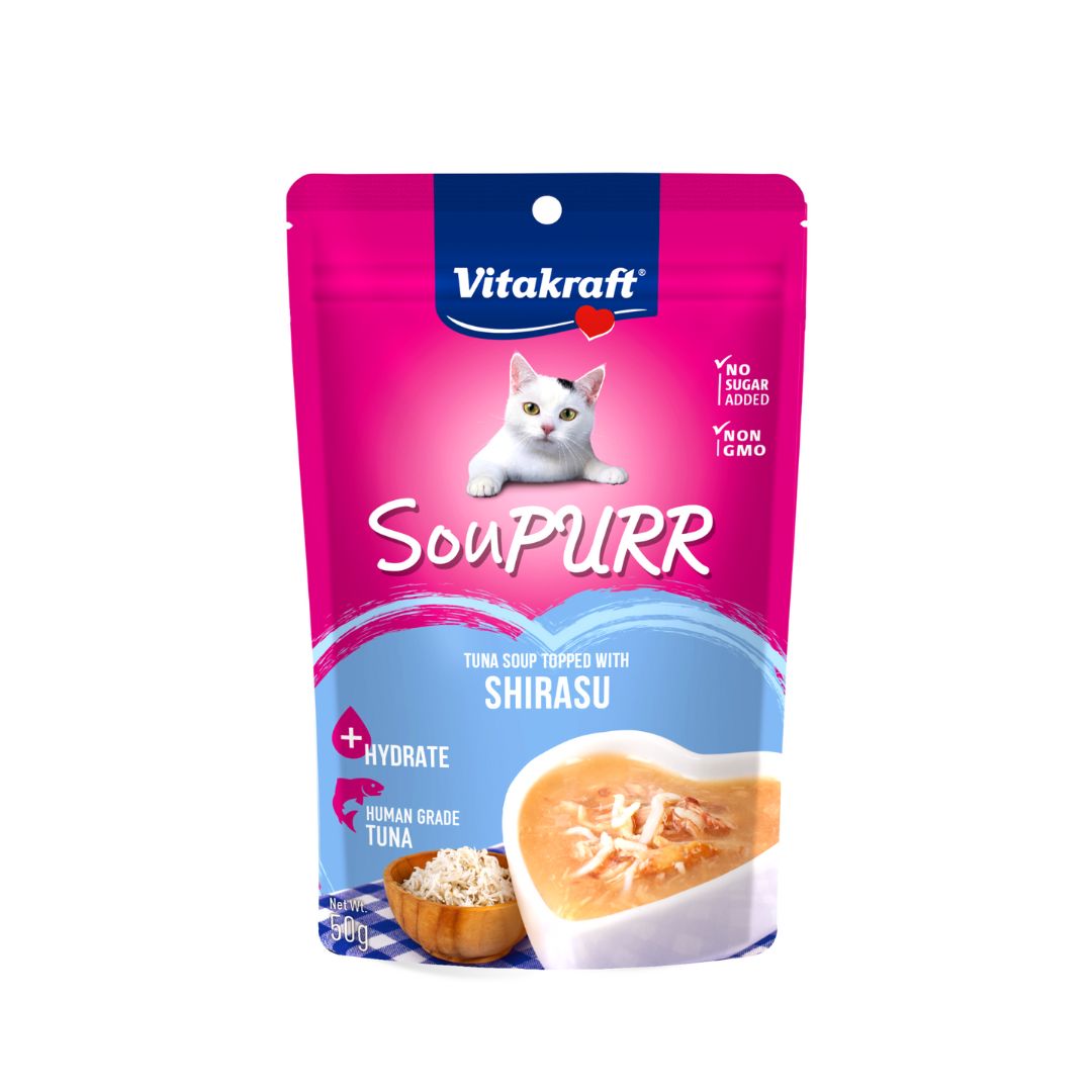 Vitakraft Cat 50g Soupurr Tuna Soup With Shirasu Cat Wet Cat Pouch