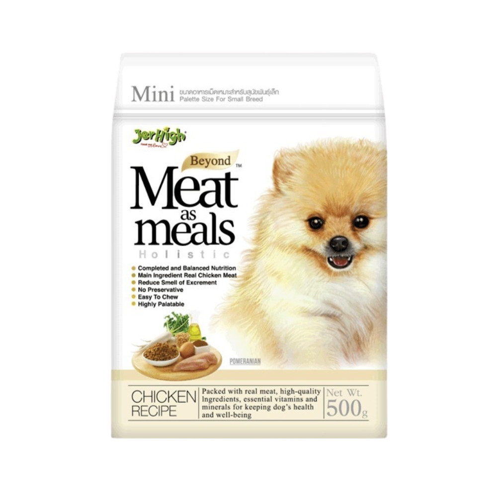 Jerhigh Dog 500g Meat As Meals Holistic Chicken Recipe Dry Dog Food