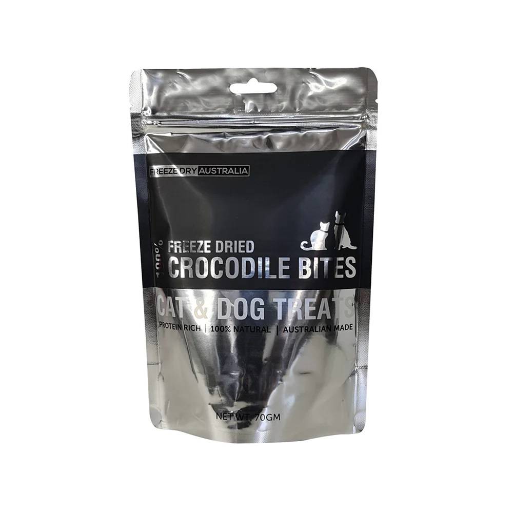 Freeze Dry Australia 70g Crocodile Bites Freeze Dried Dog & Cat Treats