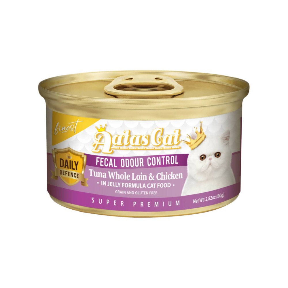 Aatas Cat 80g Finest Daily Fecal Odour Control Wet Canned Food