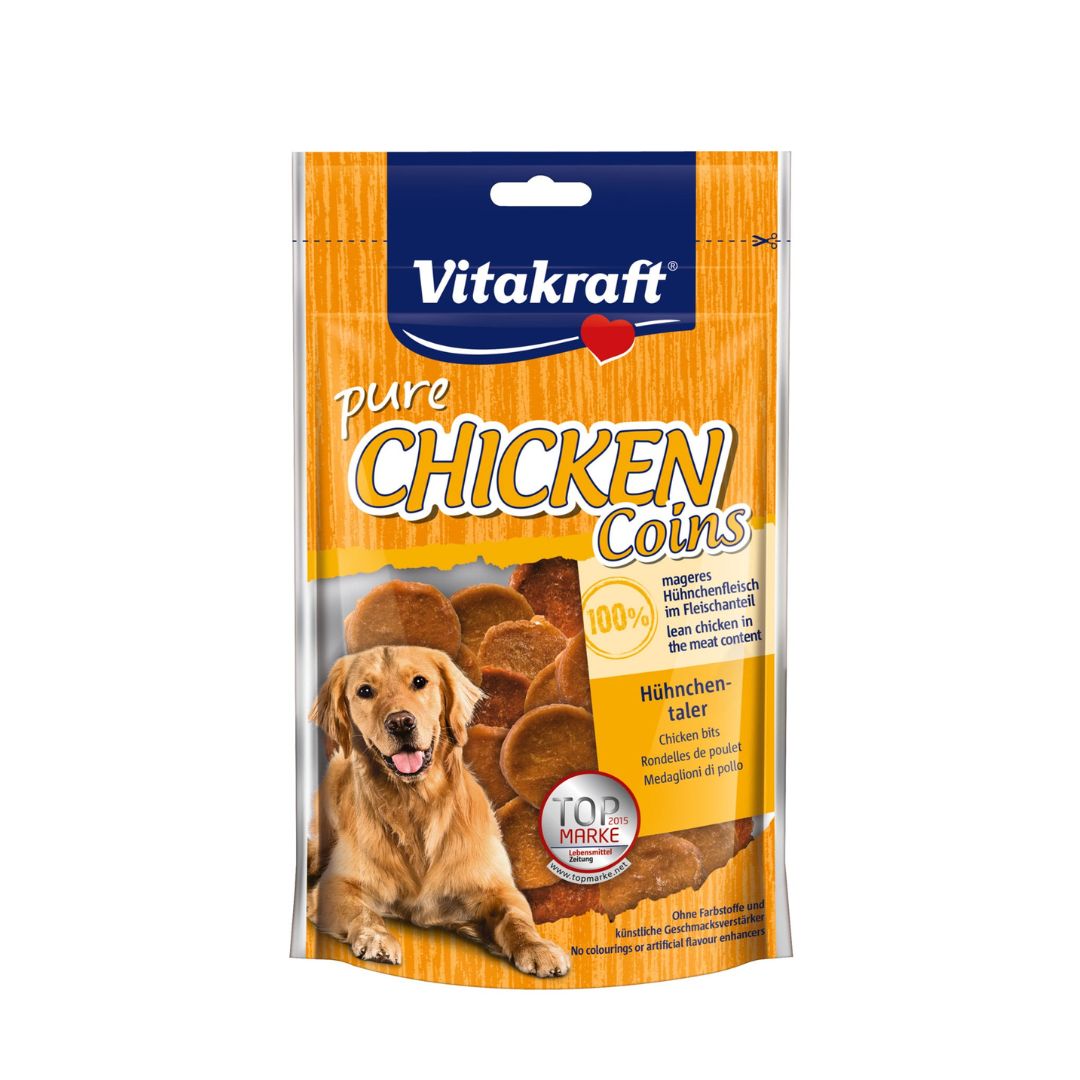 Vitakraft Dog 80g Chicken Coin Dog Treats