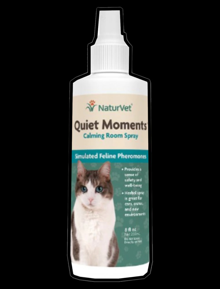 Naturvet Quiet Moments Herbal Calming Spray Feline 8 Fl.oz