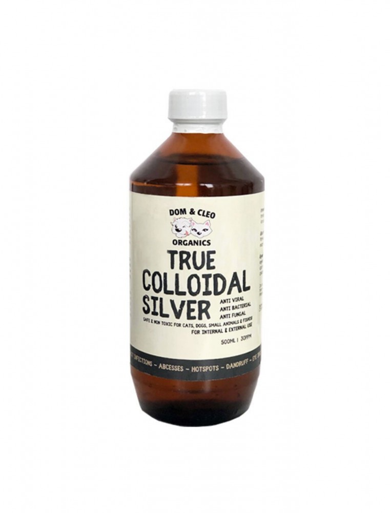 Dom & Cleo Colloidal Silver For Dogs & Cats 1ltr