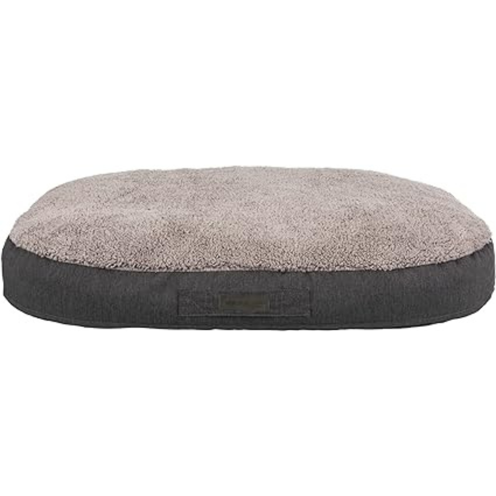 Trixie Vital Cushion Bendson Orthopaedic Dog Cushion Oval 120 × 85 Cm Dark Grey/light Grey