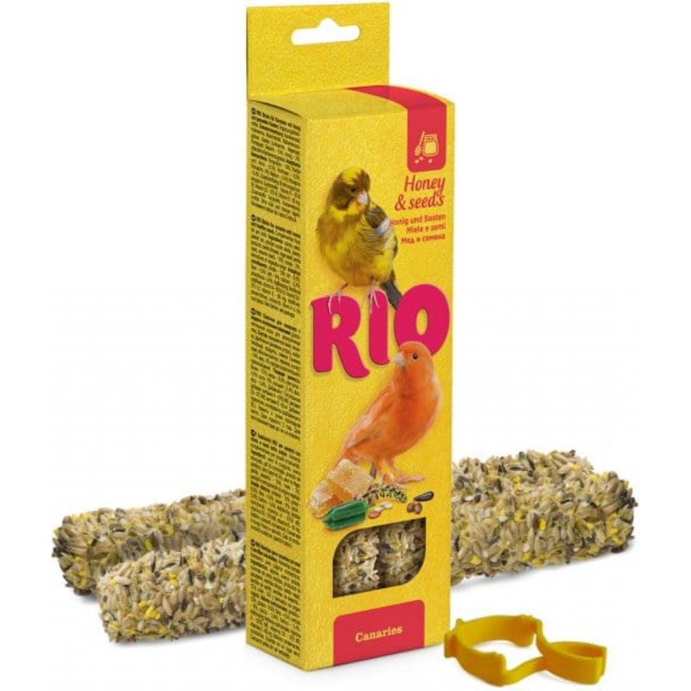 Rio Sticks For Canaries With Honey And Healthy Seeds, 2x40 G