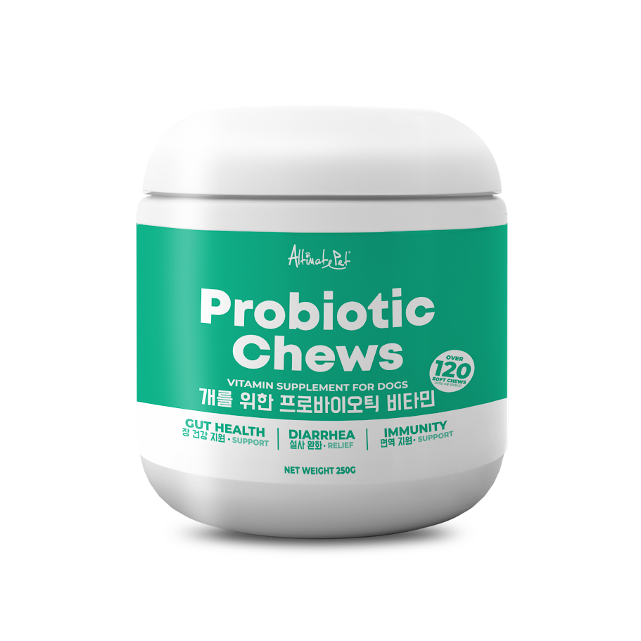 Altimate Pet Probiotic Chews Vitamin Supplement For Dogs 250g Over 120 Soft Chews