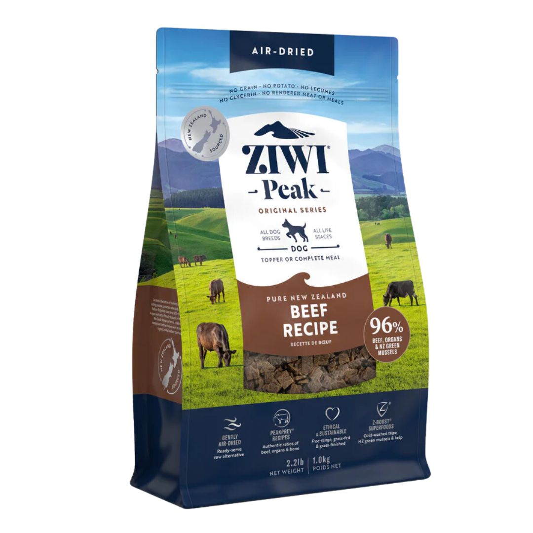 Ziwipeak Dog Original Series 1kg Beef Air Dried Dry Dog Food