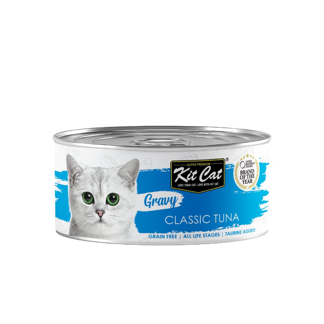 Kit Cat Gravy Canned 70g Classic Tuna Wet Cat Food Singapore s Pet Store Perromart SG PerroMart SG