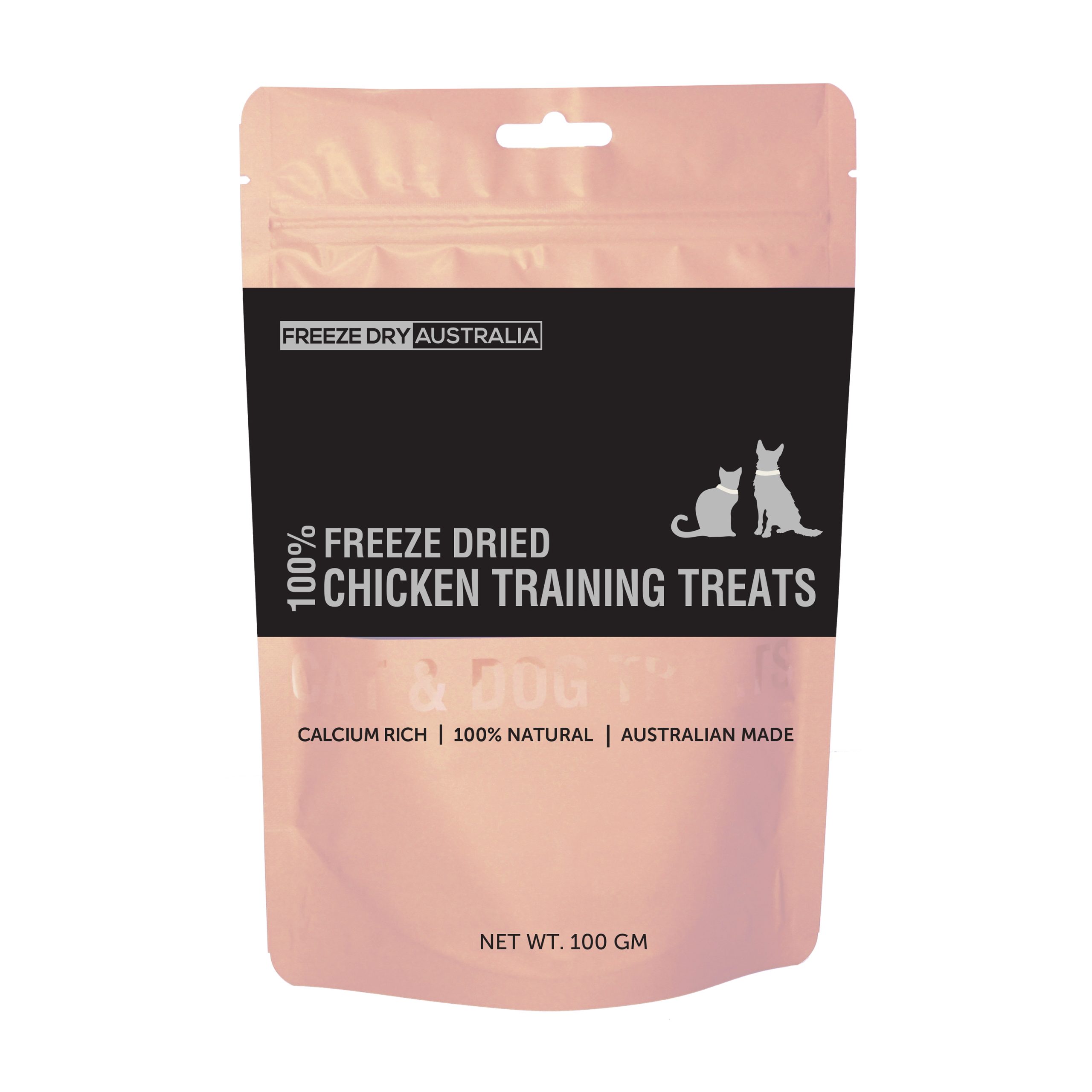 Freeze Dry Australia 100g Chicken Training Freeze Dried Dog & Cat Treats
