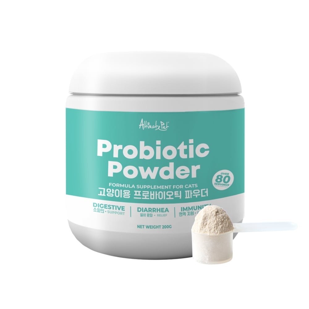 Altimate Pet Probiotic Powder Supplement For Cats - Over 80 Servings (200g)