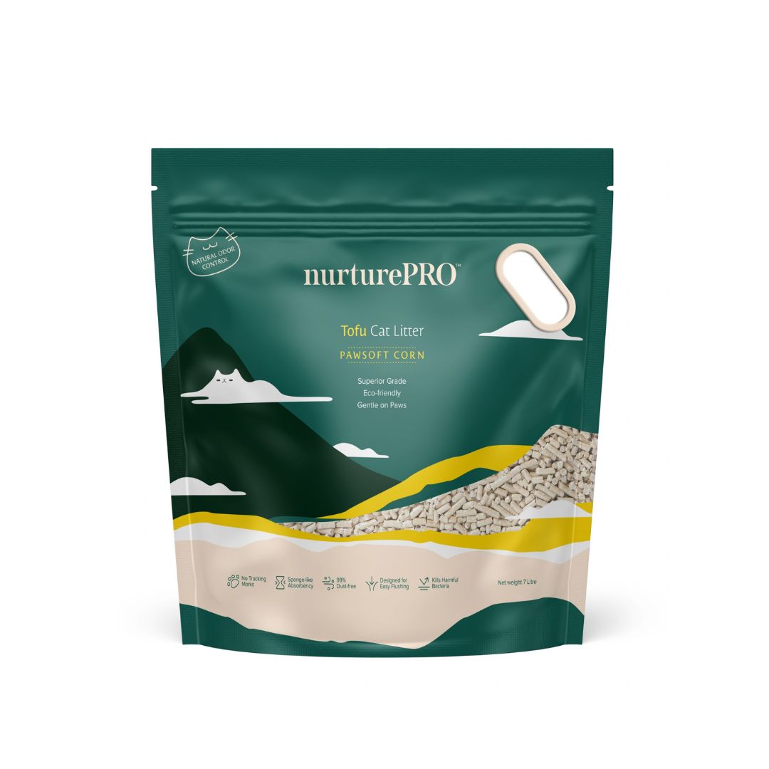 Nurture Pro Pawsoft 7l Tofu Cat Litter Corn