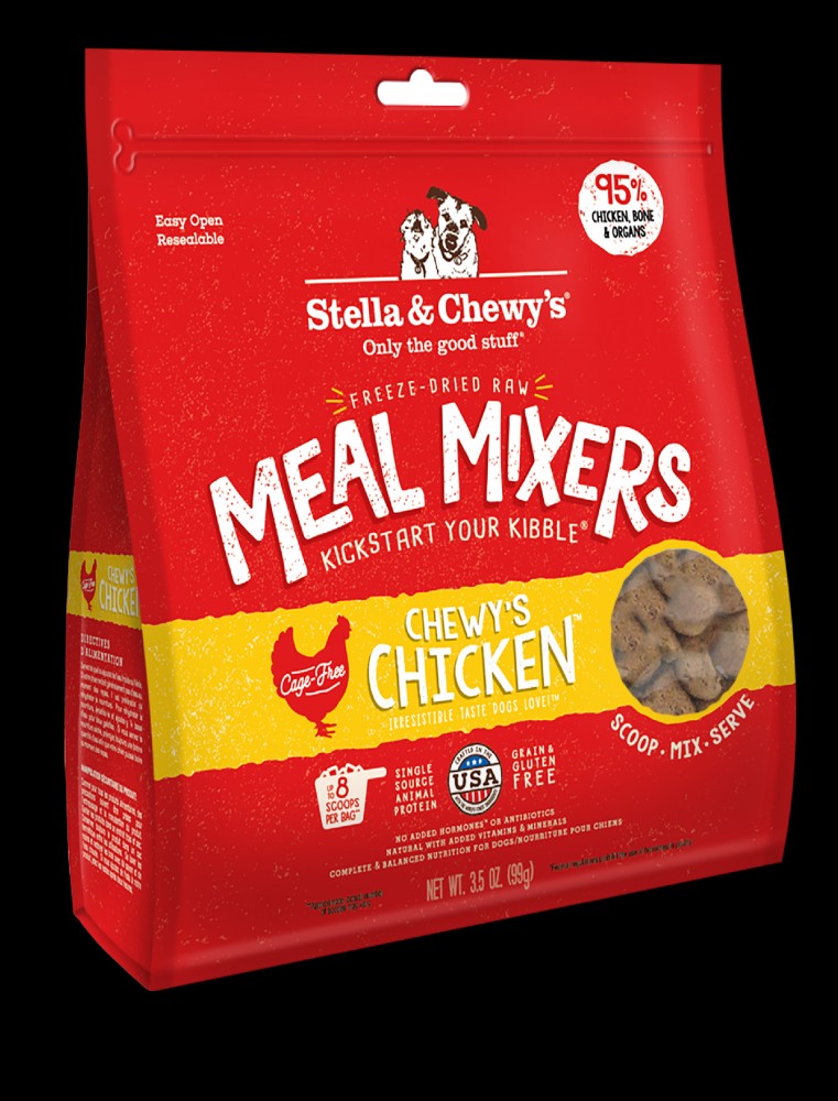 Stella & Chewy's Freeze Dried Raw Chicken Meal Mixers For Dogs 510g (18oz)
