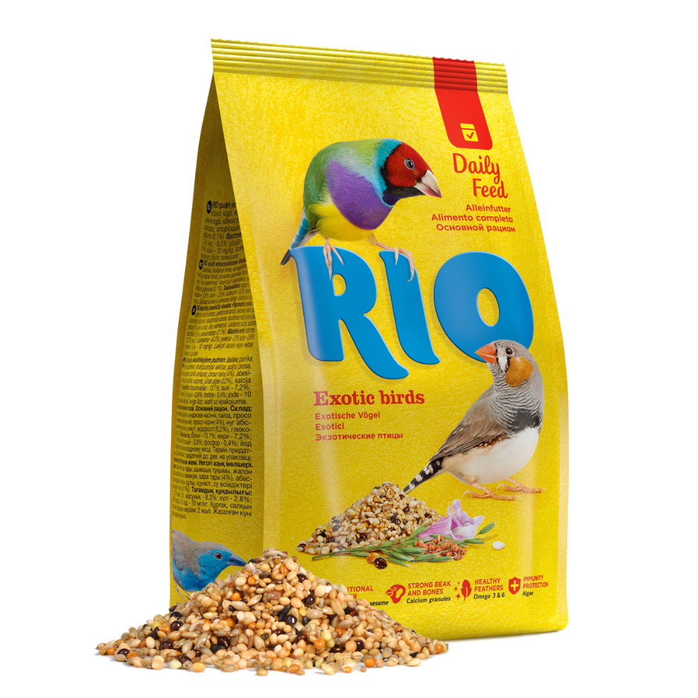 Rio Feed For Exotic Birds Daily Feed, 1 Kg