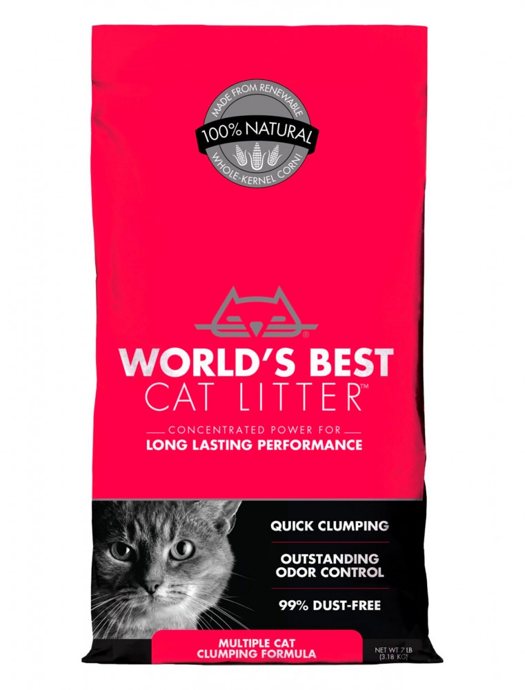World's Best Cat Litter 14lb/6.35kg Multiple Cat Formula Cat Litter