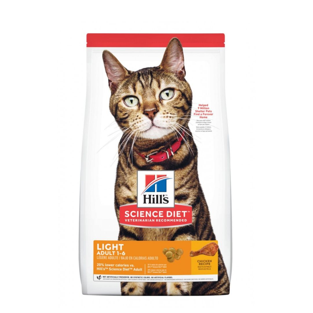 Hill's Science Diet Feline Adult Light Cat 6kg Dry Cat Food