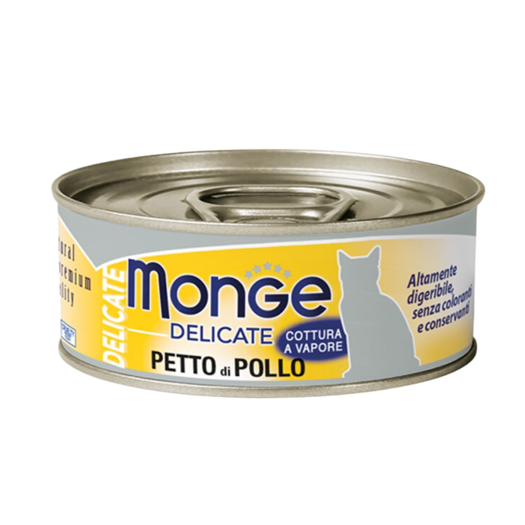 Monge Cat Delicate 80g Chicken Breast Wet Cat Food