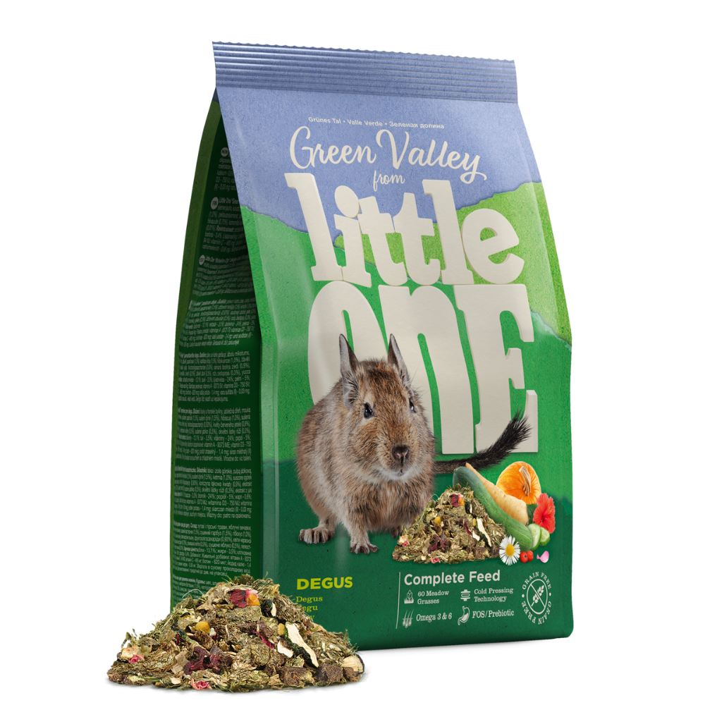 Little One Green Valley Fibrefood For Degus 750 G