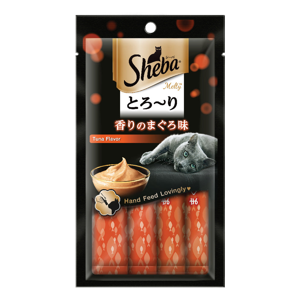 Sheba Cat 12g X 4 Melty Tuna Flavour Cat Treats