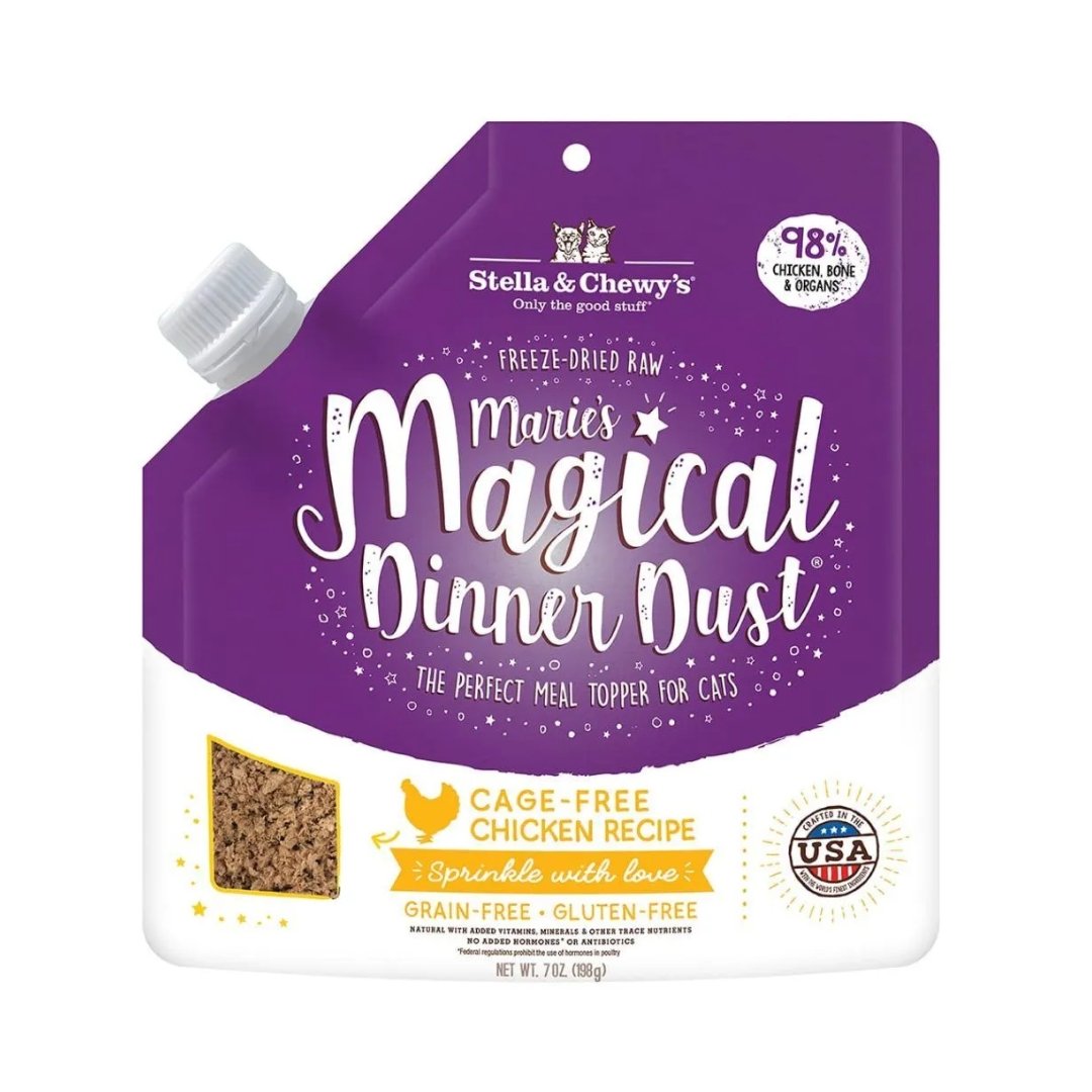 Stella & Chewy's Cat Freeze Dried Raw Mixers & Toppers 198g Cage Free Chicken Dry Cat Food