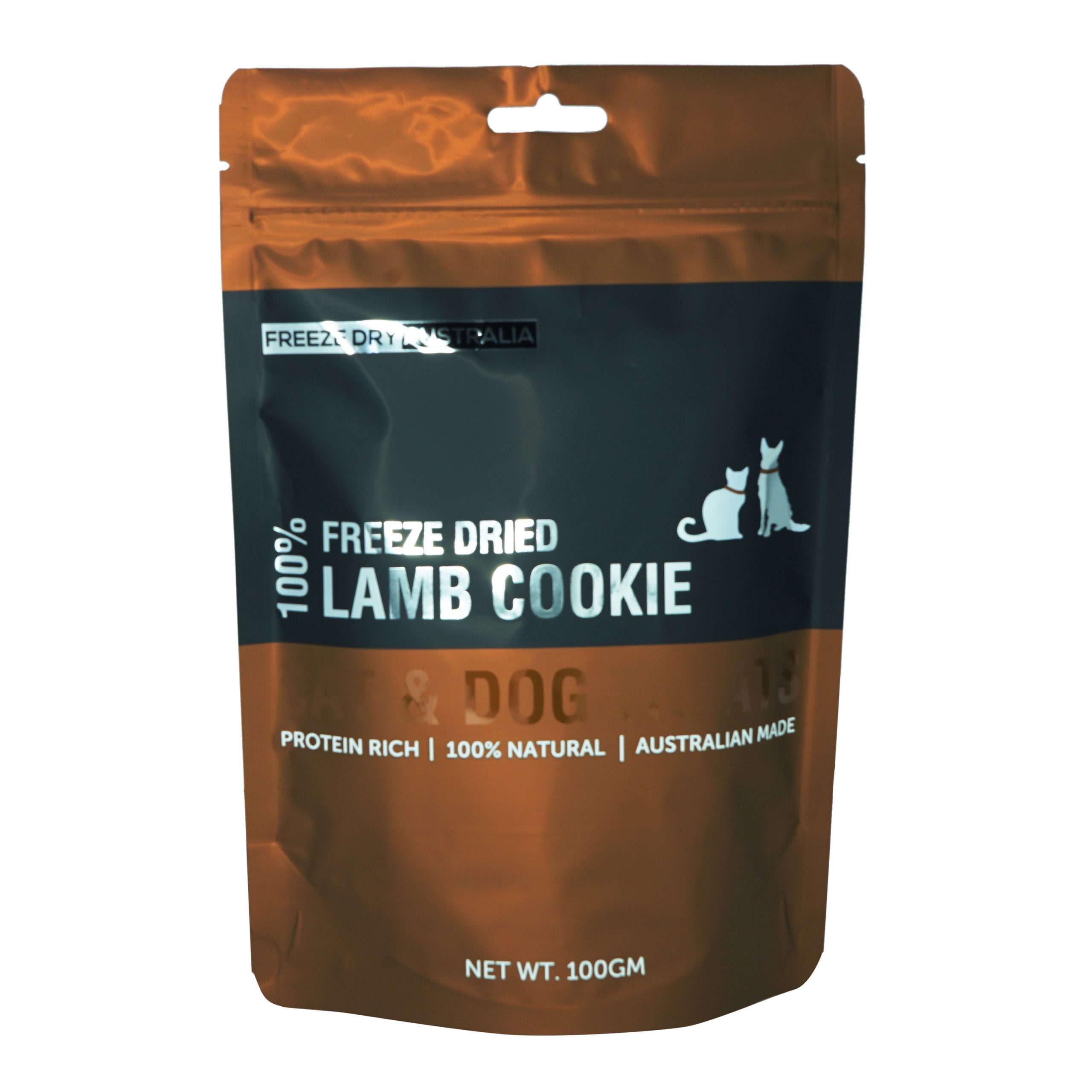 Freeze Dry Australia 100g Lamb Cookie Freeze Dried Dog & Cat Treats