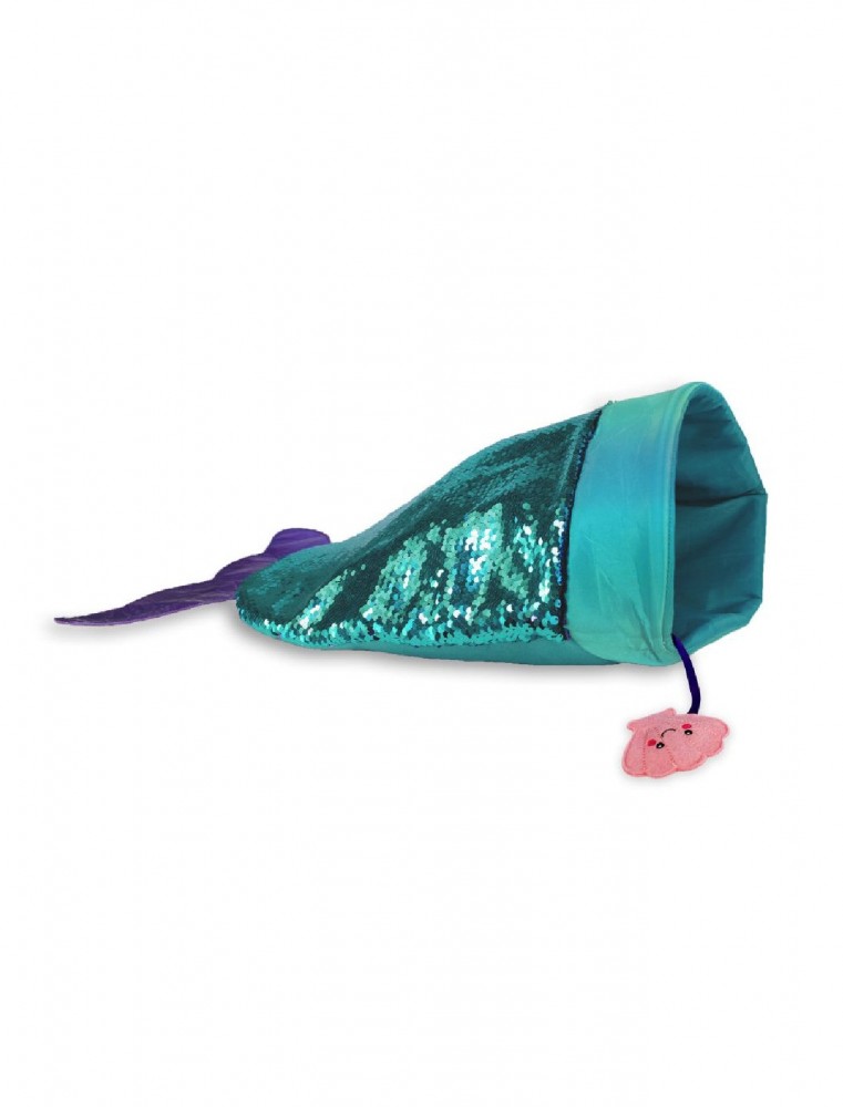 Kong Play Spaces Seaquins Snuggle Cat Toy