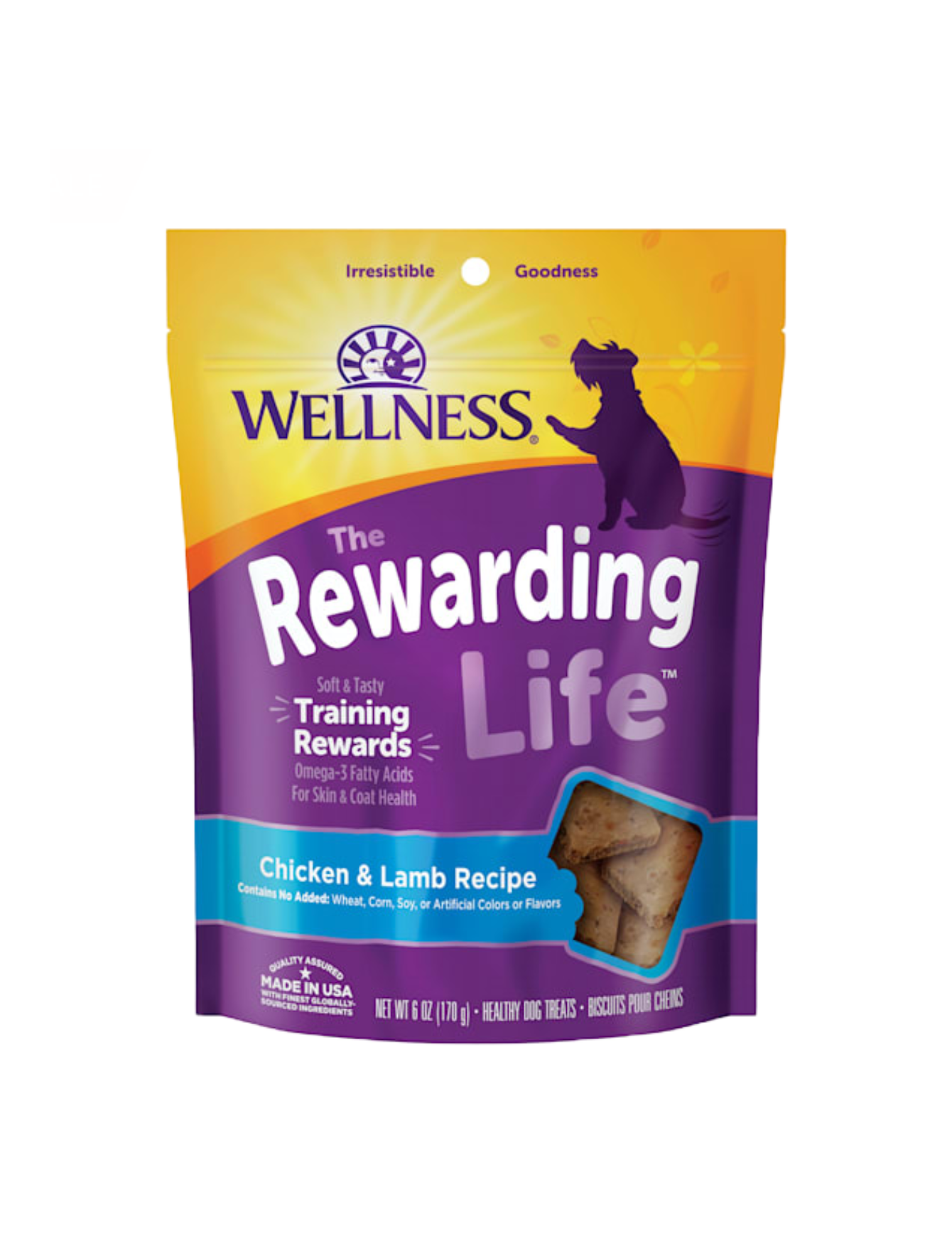 Wellness Wellbites Chicken & Lamb Recipe Dog Treats 170g