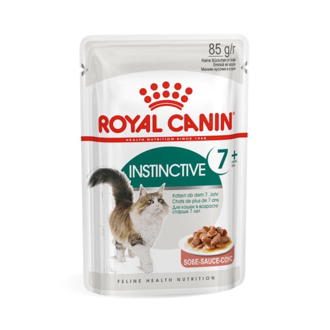 Royal Canin Cat 85g Instinctive 7+ Gravy Wet Cat Food
