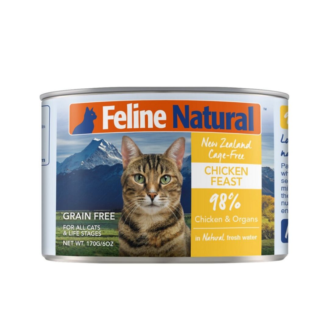 Feline Natural 170g Chicken Feast Wet Cat Food