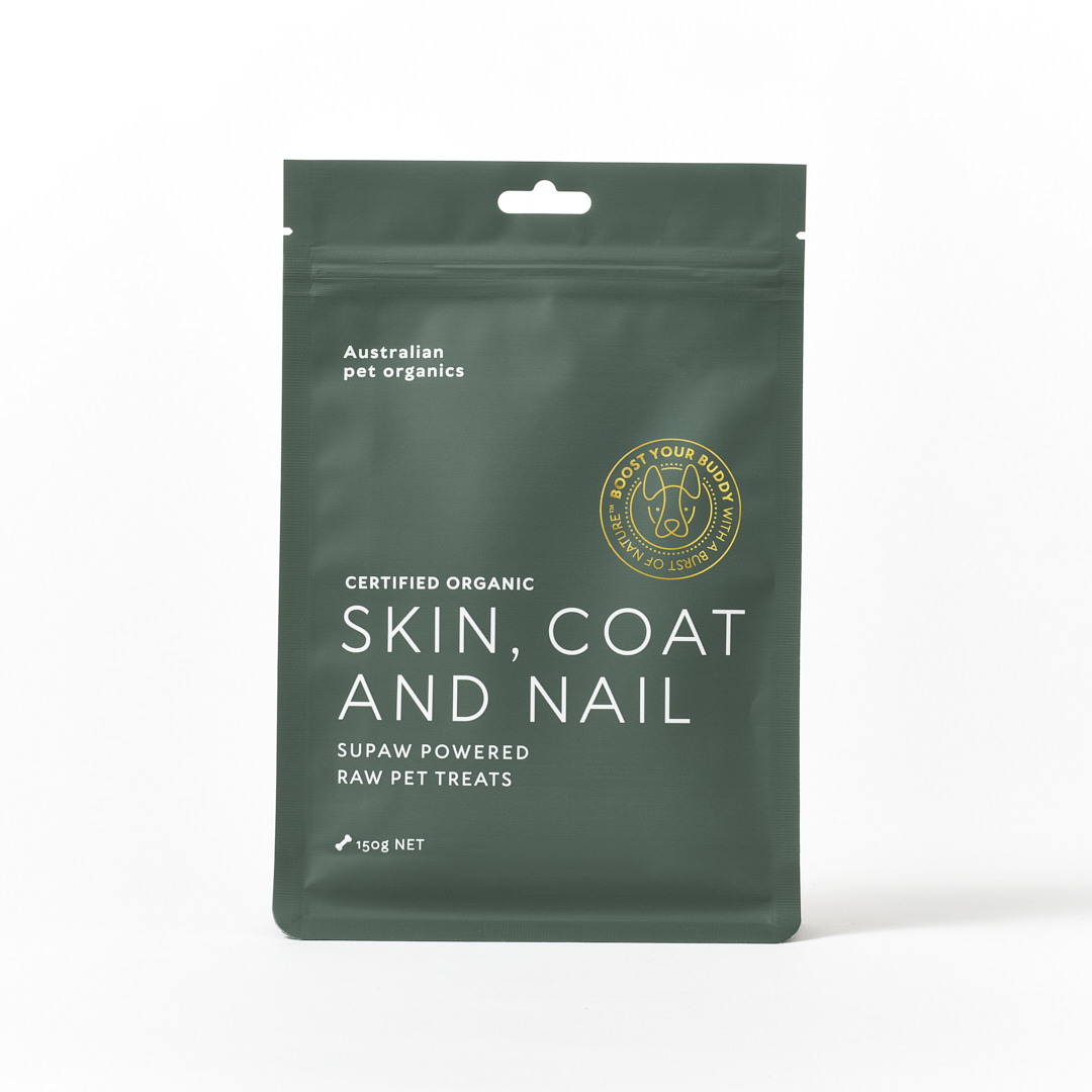 Australian Pet Organics Dog 150g Skin Coat And Nail Treat For Dogs