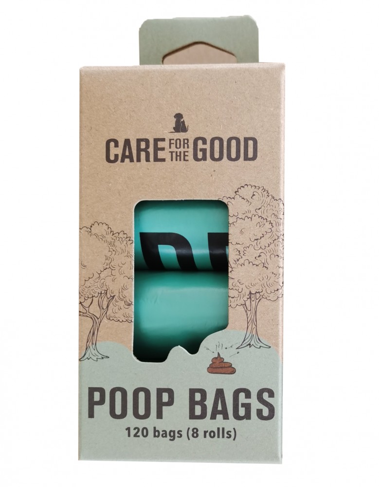 Care For The Good Unscented Poop Bag 8 Rolls