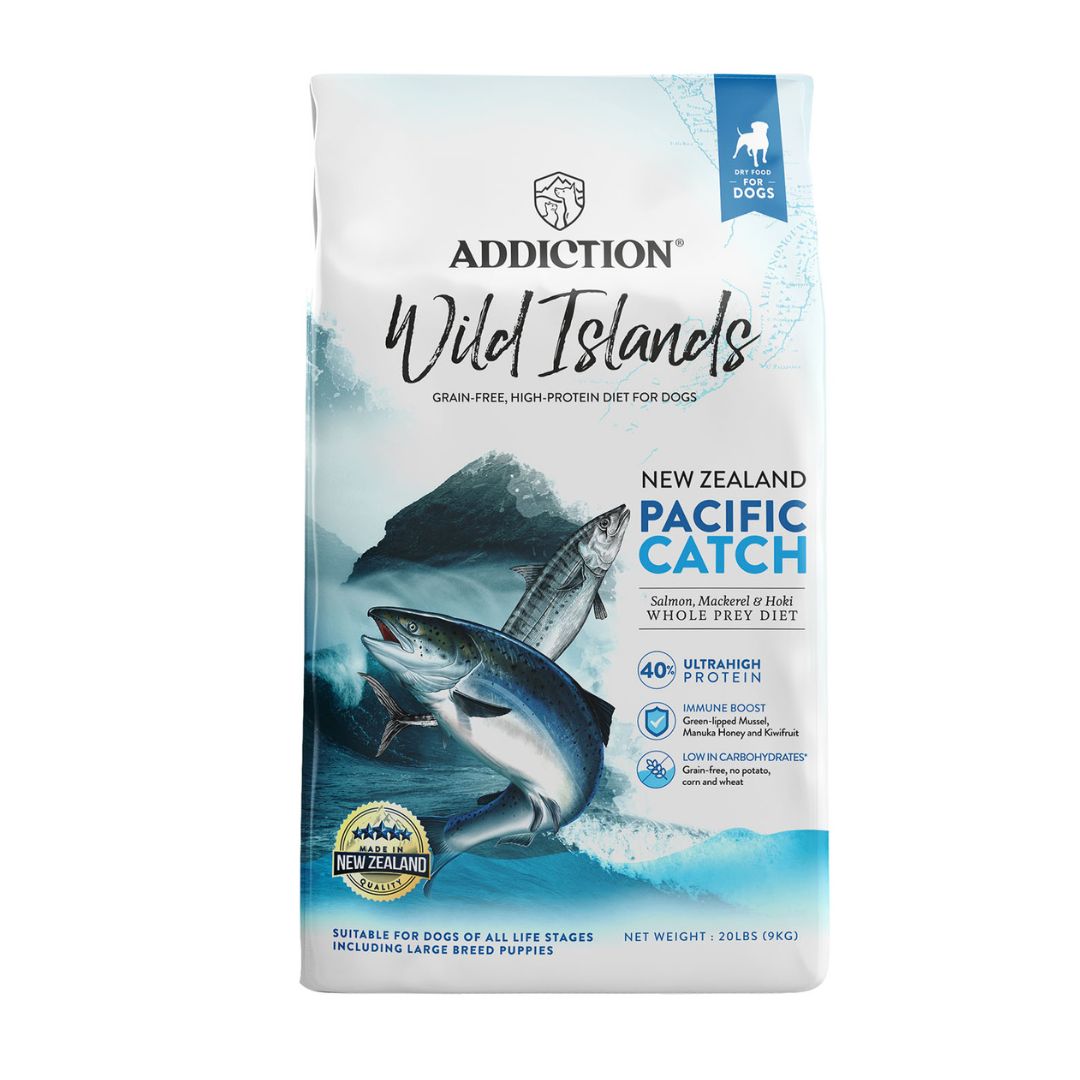 Addiction Dog Wild Islands 9kg Pacific Catch Dry Dog Food