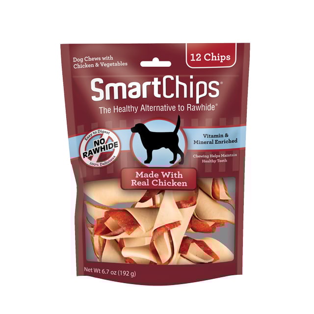 Smartbones Dog 12pcs Smartchips Chicken Dog Treat