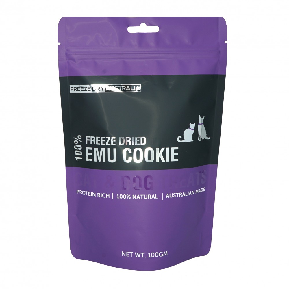 Freeze Dry Australia 100g Emu Cookie Freeze Dried Dog & Cat Treats