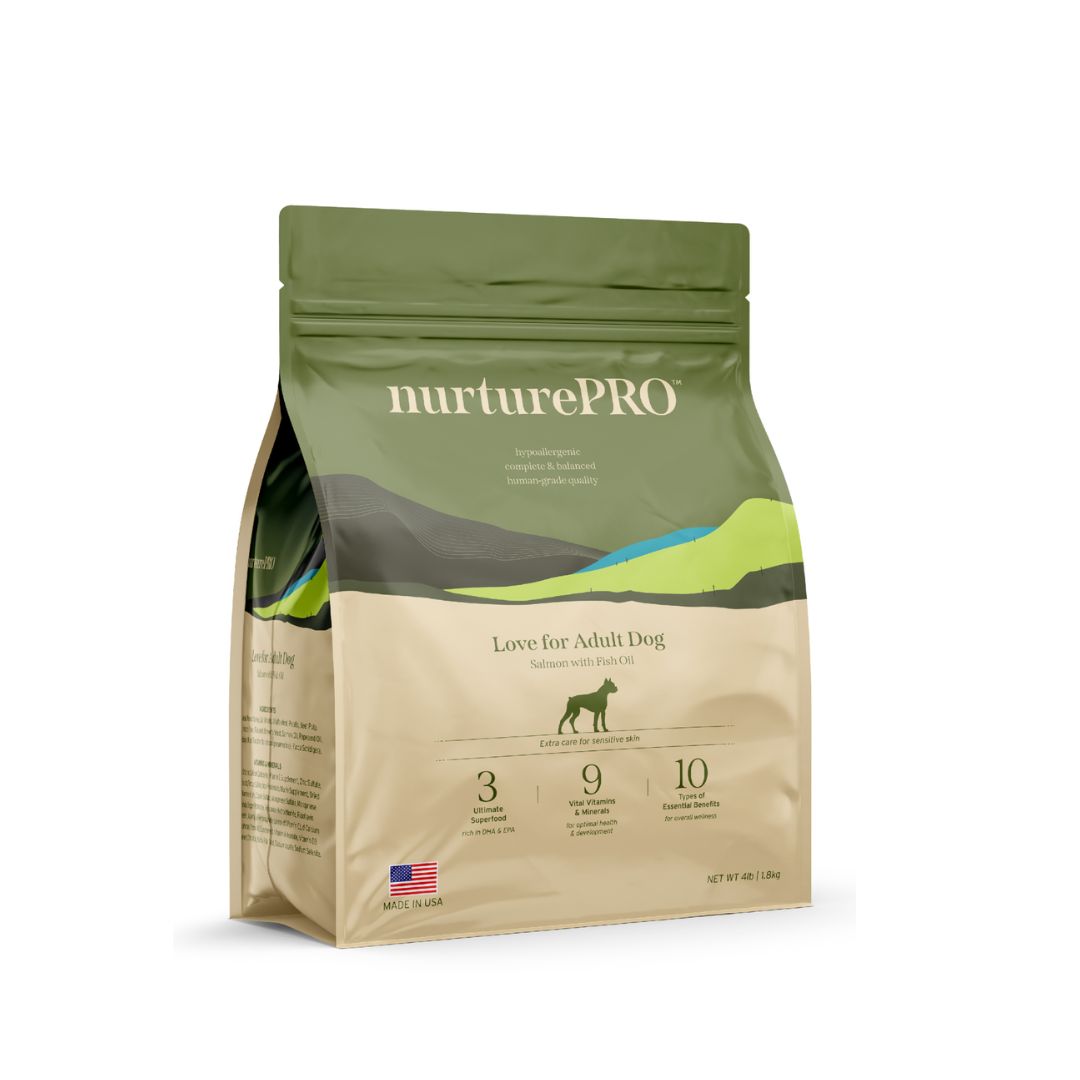 Nurture Pro Love For Dog 1.8kg Salmon With Fish Oil For Adult Dogs Dry Dog Food
