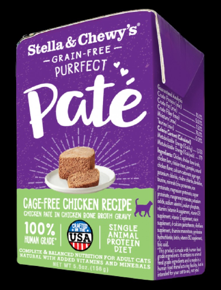Stella & Chewy's Perfect Pate (cage-free Chicken) Wet Cat Food 198g