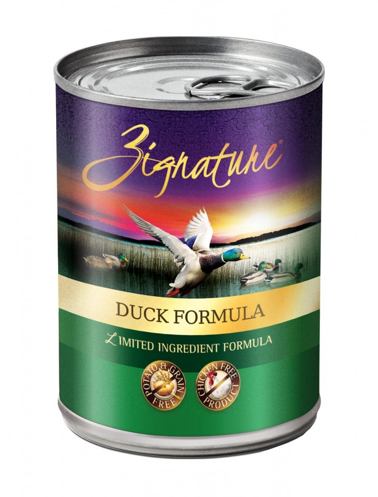 Zignature Duck Formula Dog Canned Food 369g