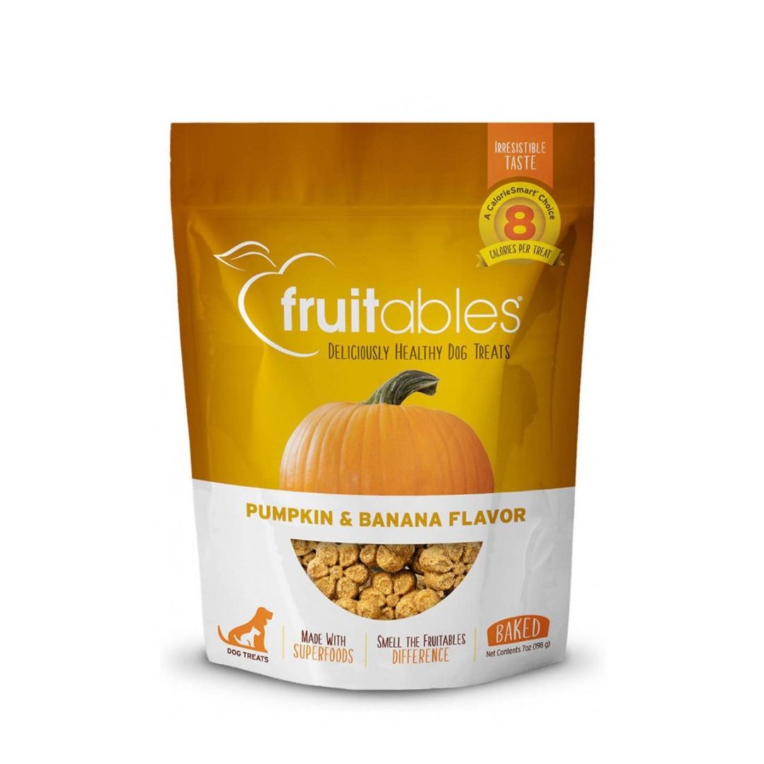 Fruitables Dog 7oz Pumpkin & Banana Treats