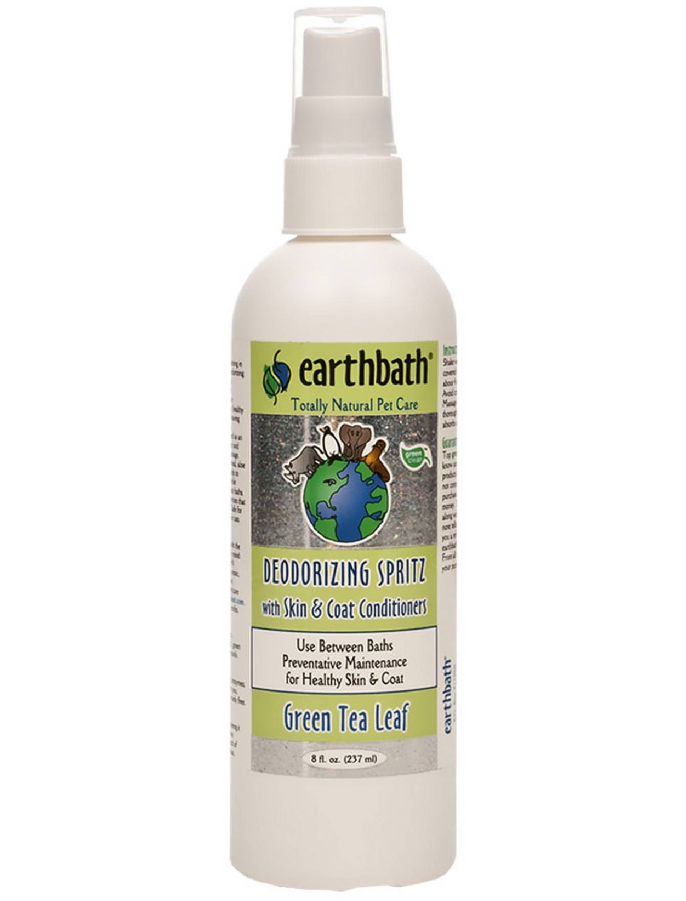 Earthbath Green Tea 3 In 1 Deodorising Spritz For Dogs 237ml