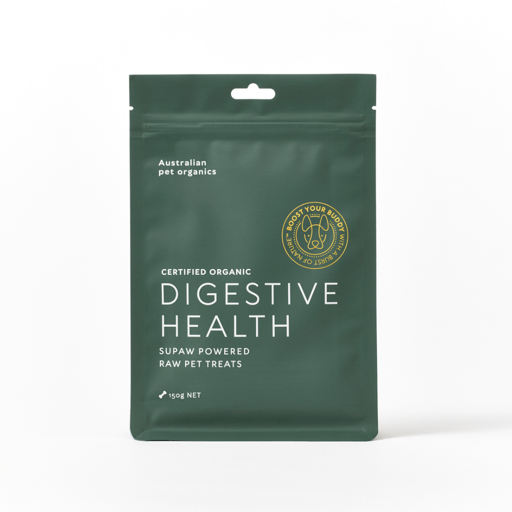 Australian Pet Organics Dog 150g Digestive Health Dog Treats