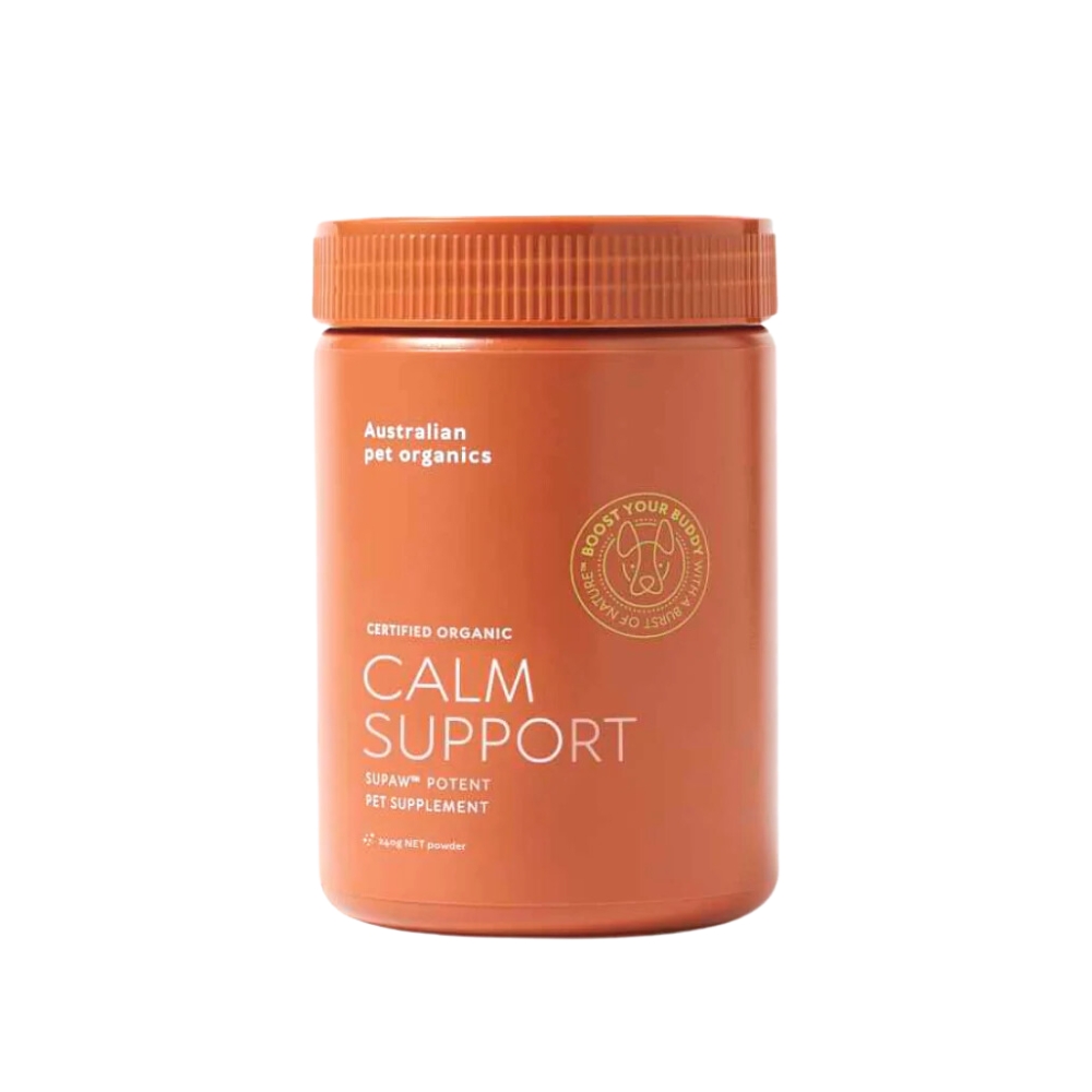 Australian Pet Organics Dog 240g Calm Support Supplement For Dogs