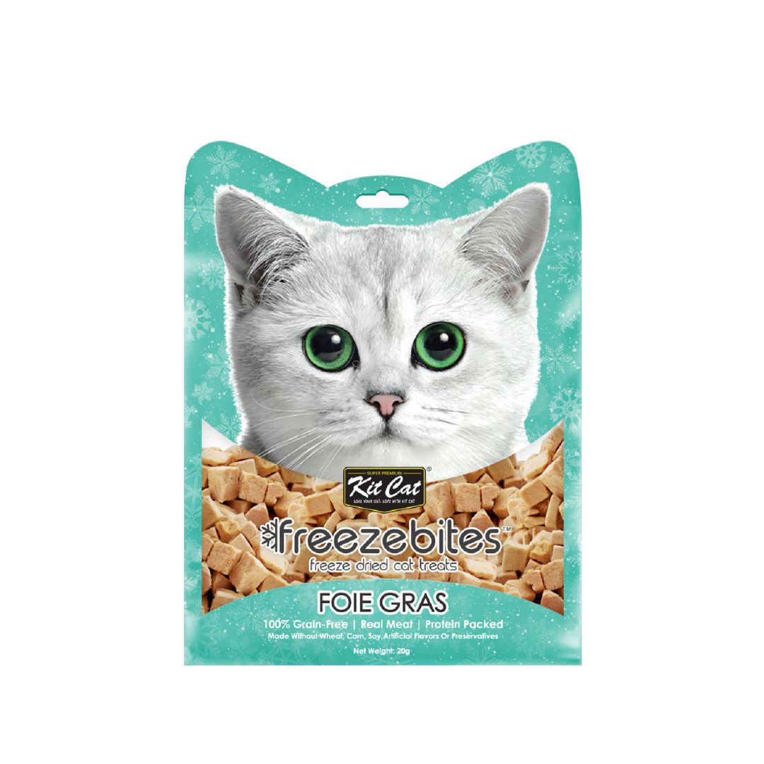 Kit Cat Freeze Bites Foie Gras 20g Freeze Dried Cat Treat