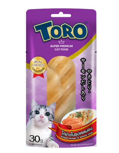 Toro Grilled Chicken In Salmon Cat Treats 30g