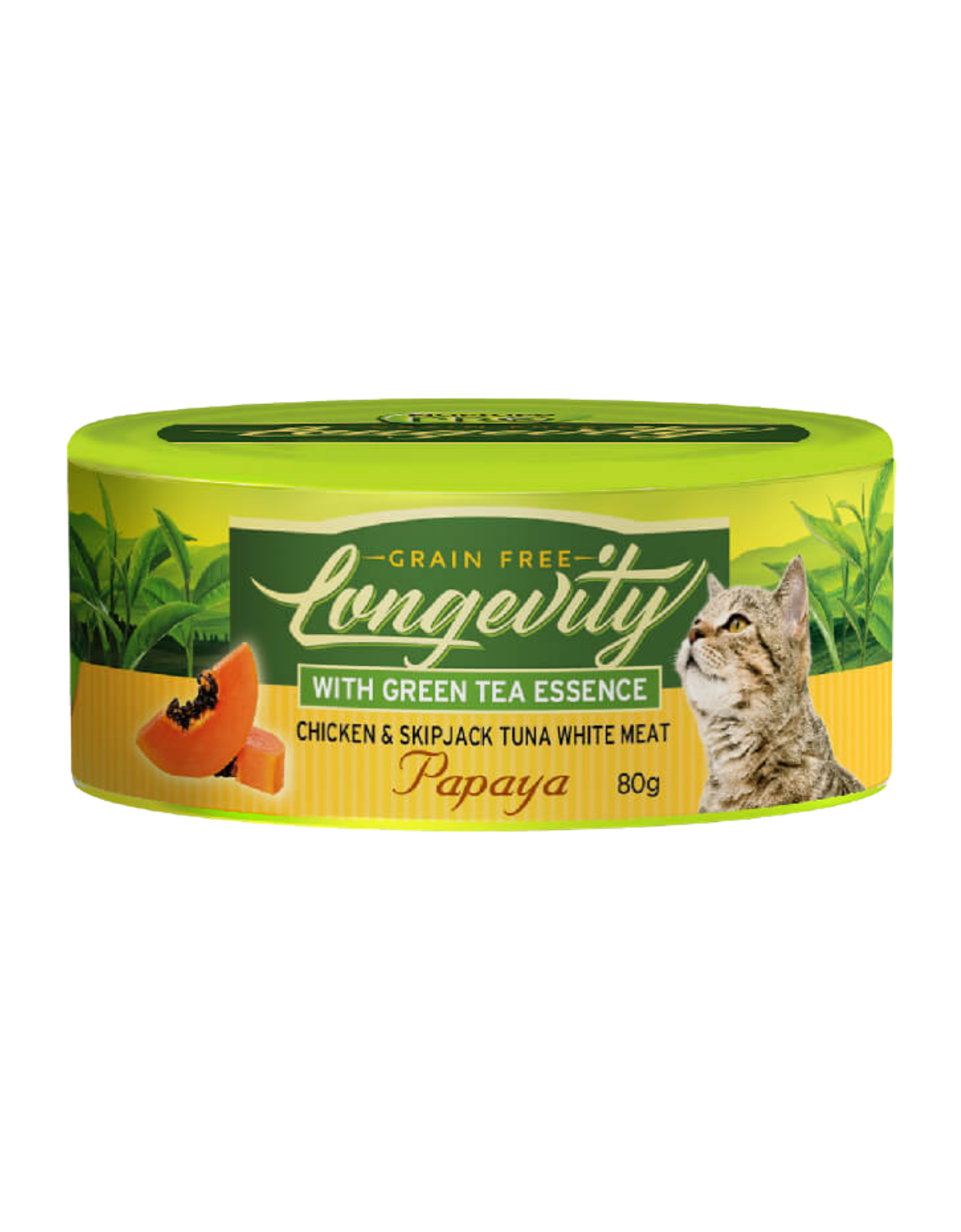 Nurture Pro Longevity 80g Chicken & Skipjack Tuna White Meat With Papaya Cat Canned Food