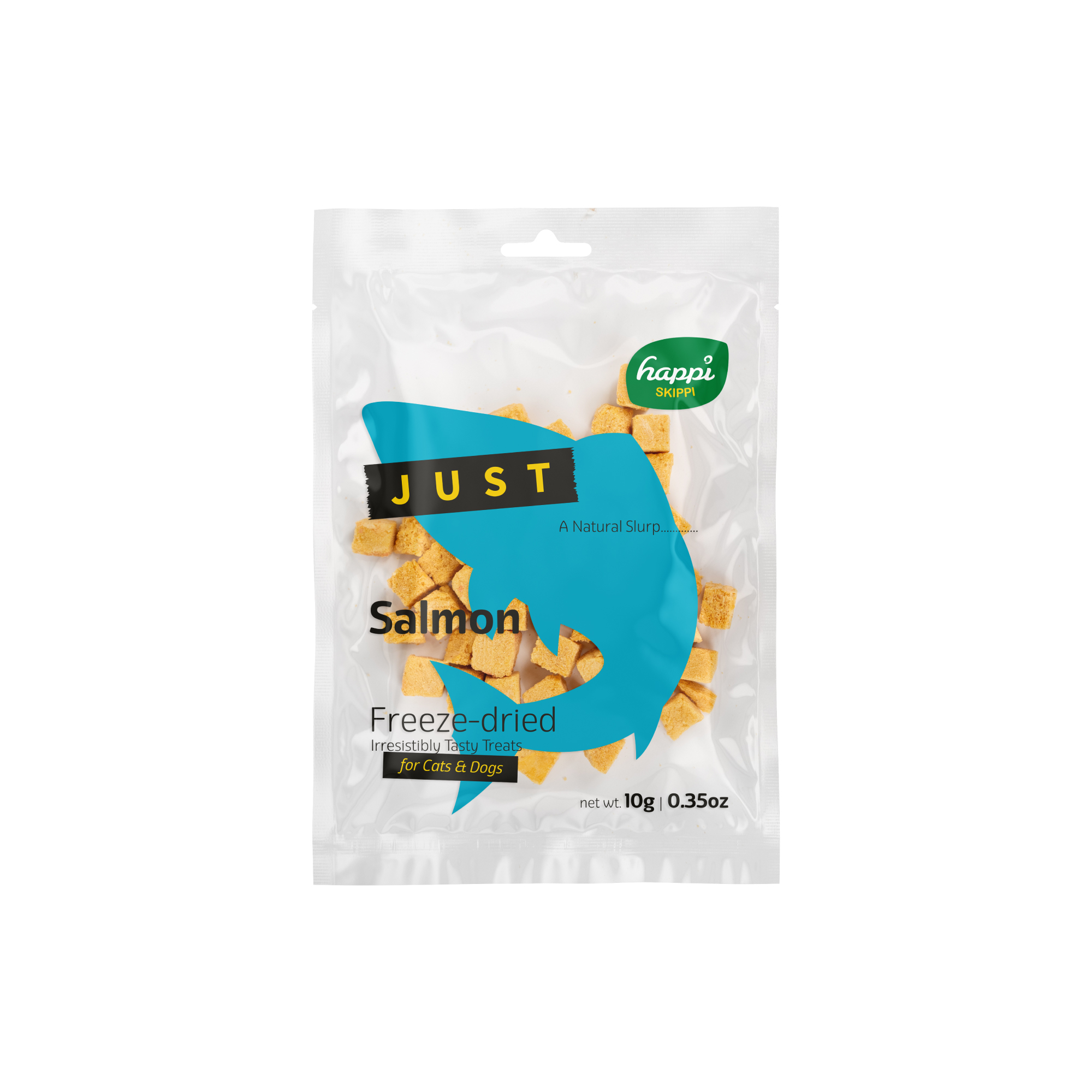 Happi Skippi 10g Just Freeze-dried Treat Salmon For Cats And Dogs