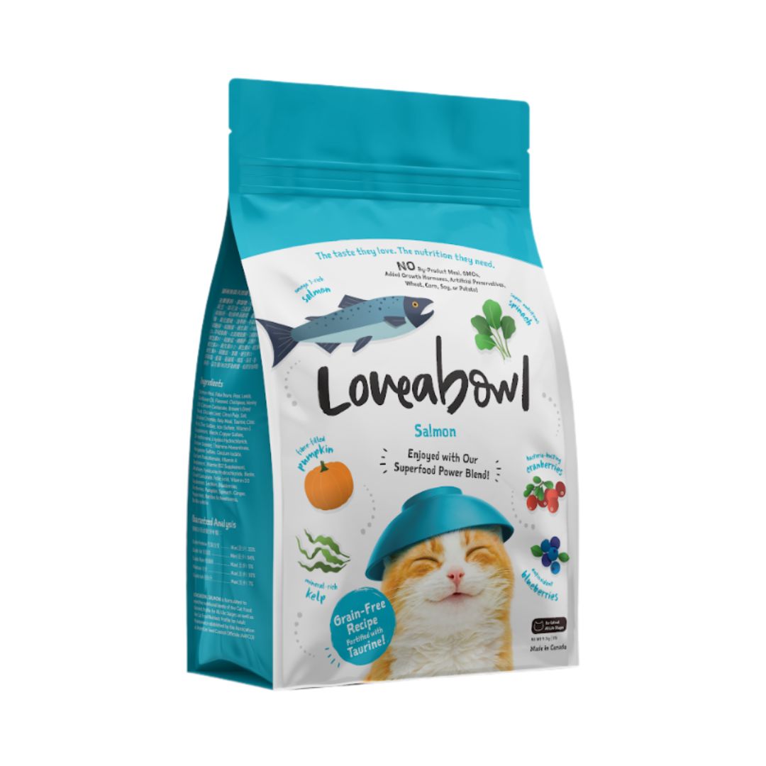 Loveabowl Cat 4.1kg Grain Free Salmon Dry Cat Food