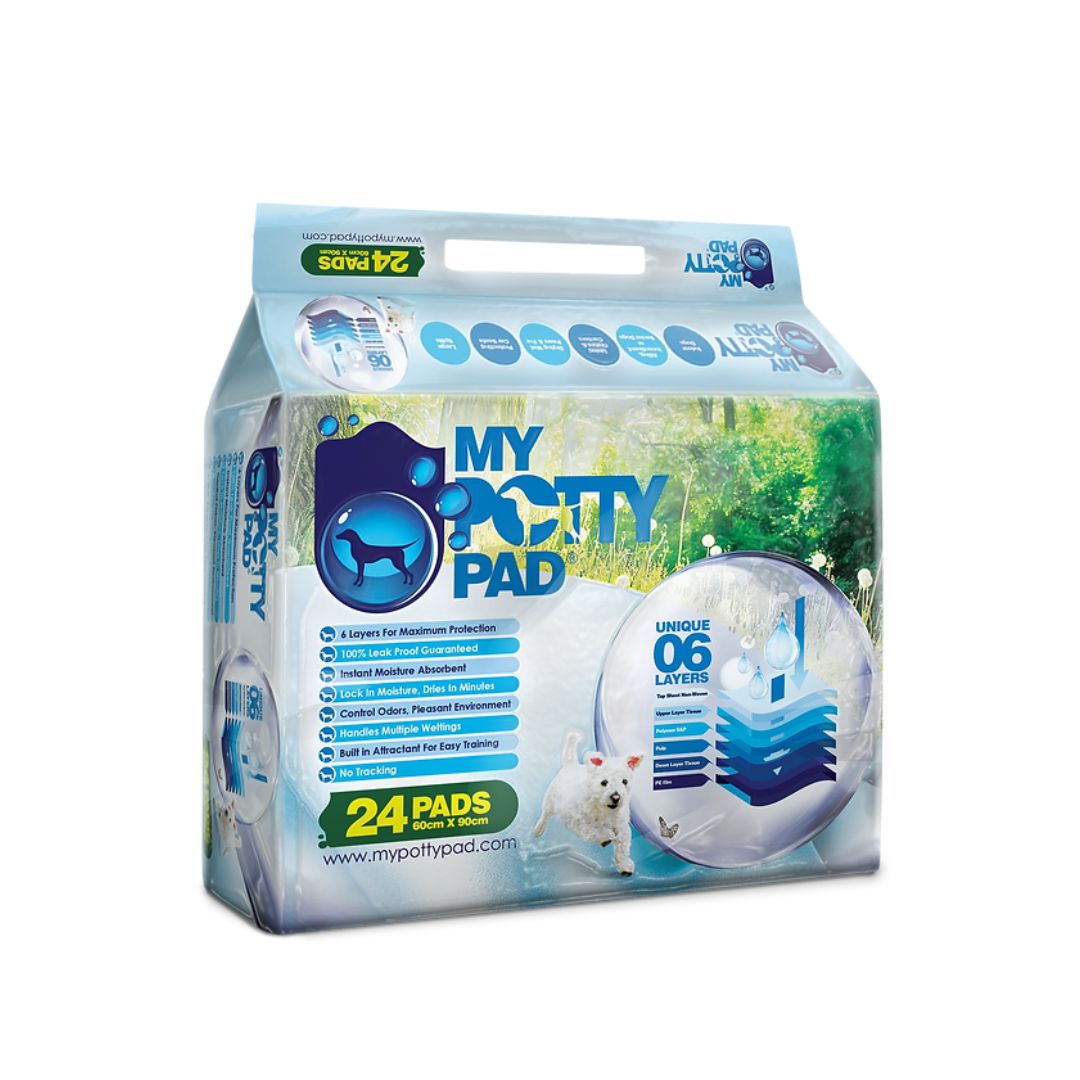 My Potty Pad Dog Pee Pad Original Large 24 Pieces