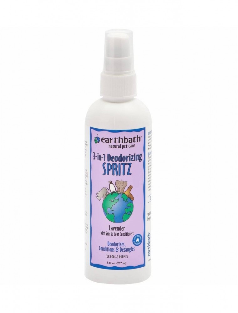 Earthbath 3 In 1 Lavender Spritz For Dogs 8oz