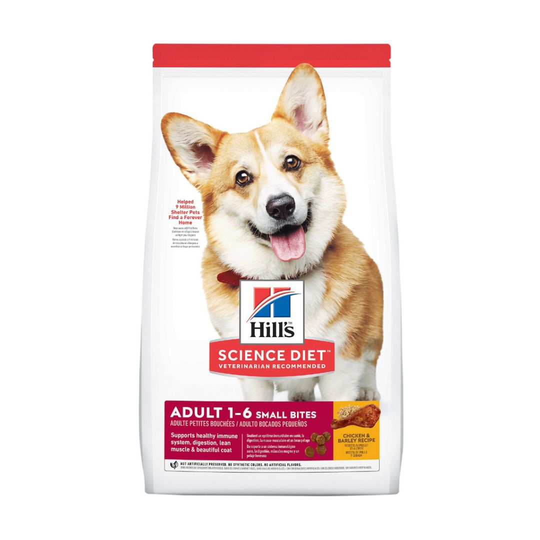 Hill's Science Diet Canine Adult Small Bites Chicken & Barley Recipe 6.8kg Dry Dog Food