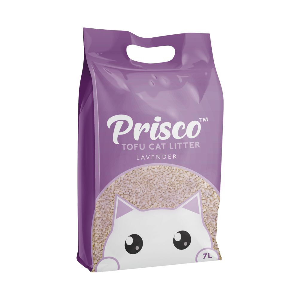 Prisco Tofu Cat Litter 7l Lavender
