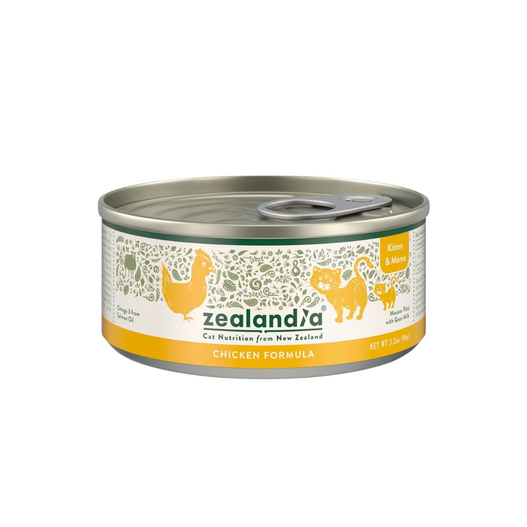 Zealandia Cat 90g Chicken Mousse Pate Kitten Formula Wet Cat Food